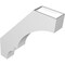 Ekena Millwork 5 1/2-in. W x 30-in. D x 34-in. H Balboa Architectural Grade PVC Knee Brace BRCP055X30X34BOA - alternate 2